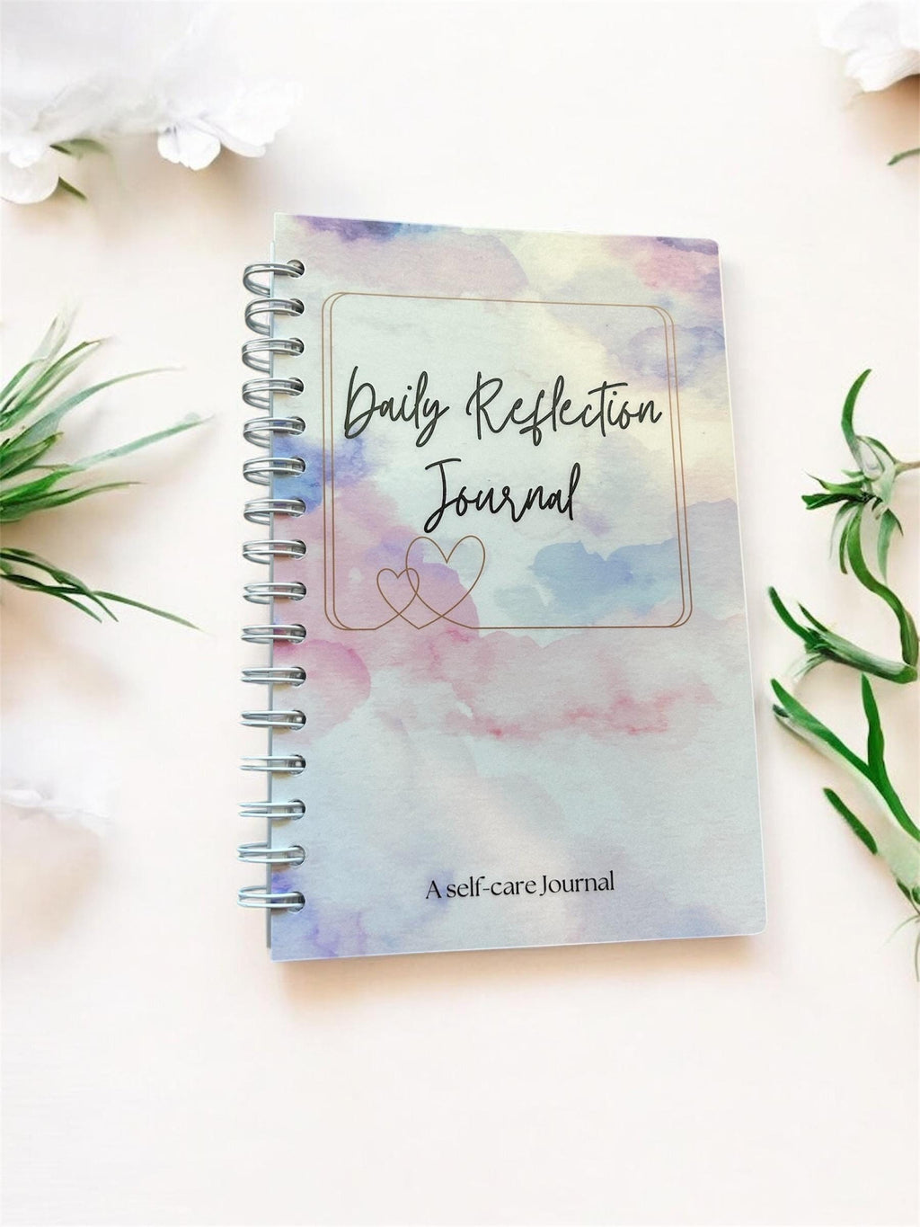 Daily Reflection Journal: A5 Guided Mood Tracker for Self-Care