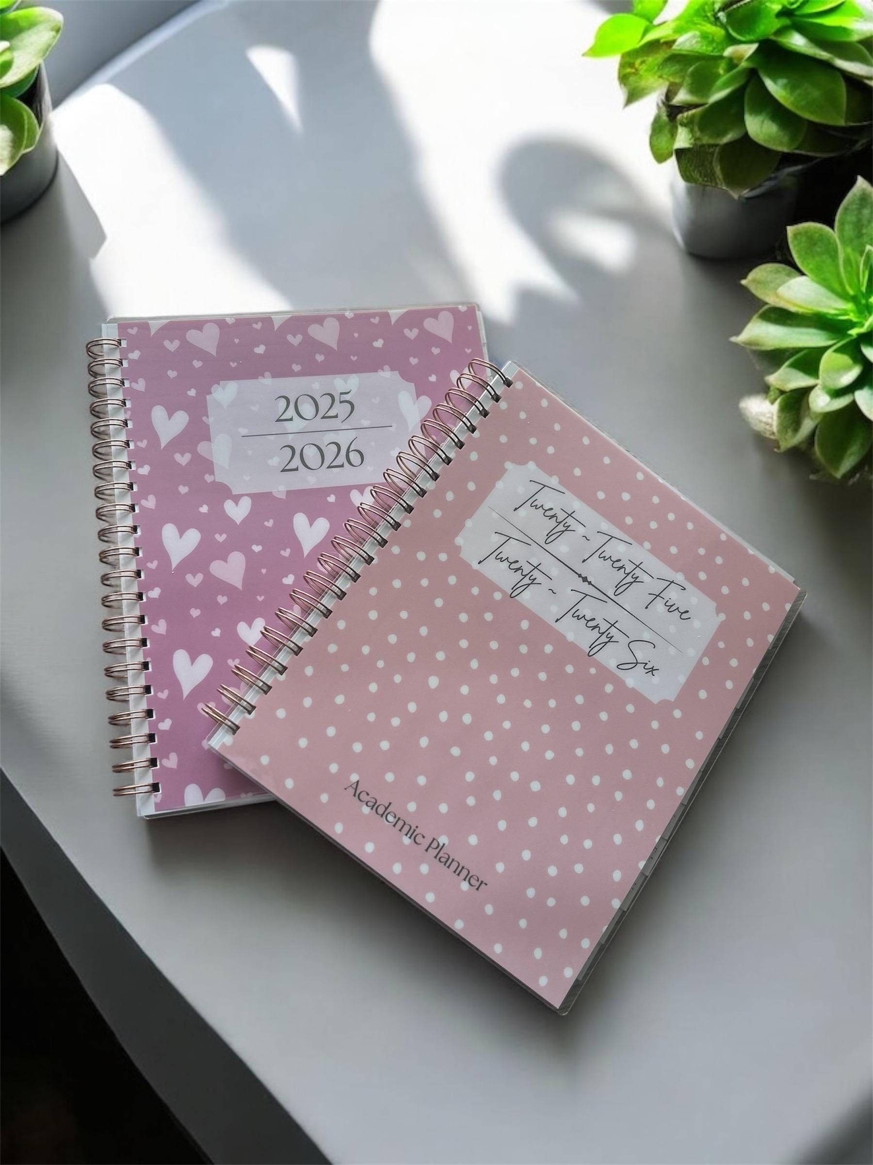 8x10 Academic Planner | 18 Month | Choose Start Month | Class Schedule & Monthly Dashboard