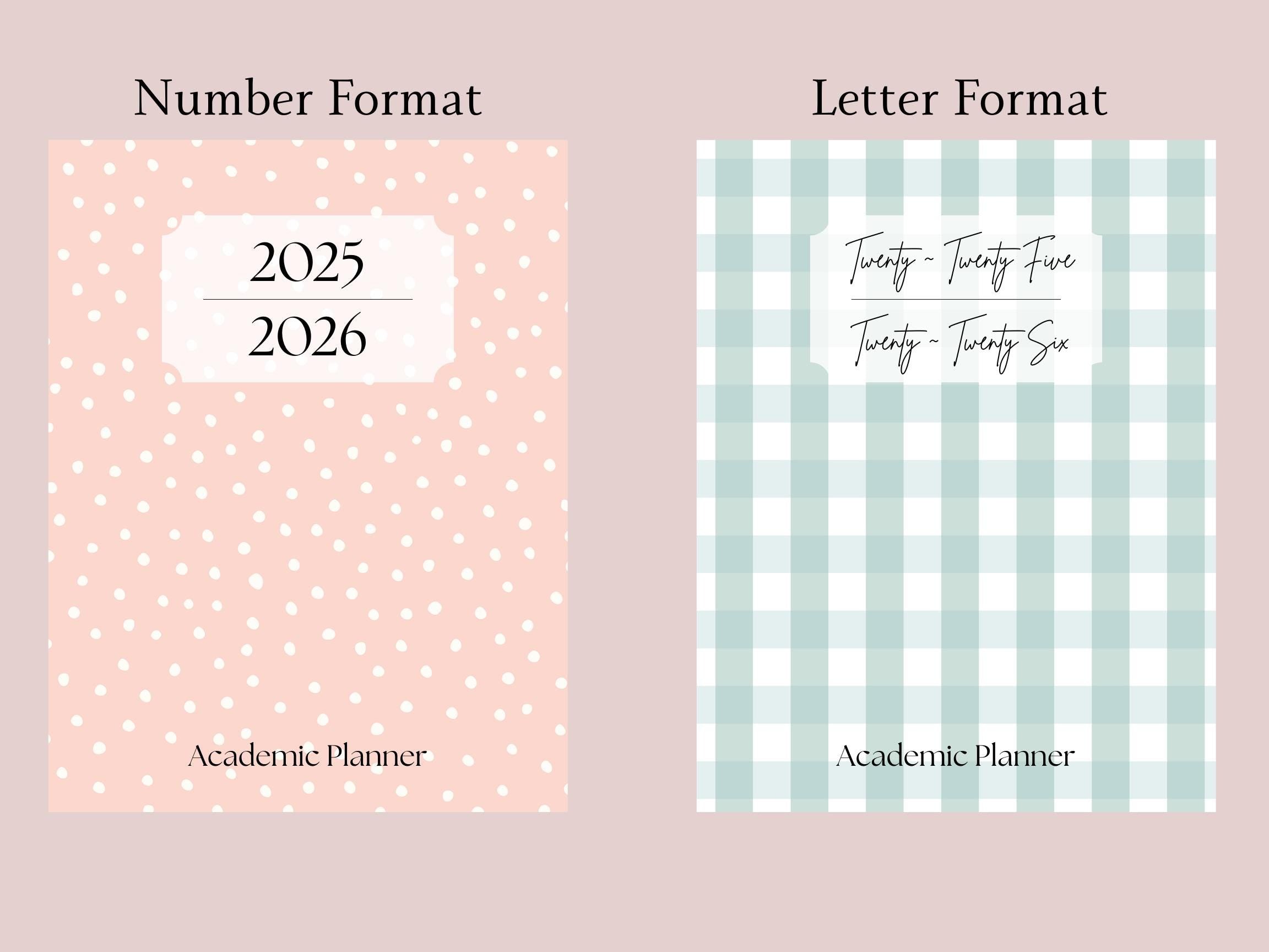 12-Month Student Academic Planner | Choose Your Start Month | Class Timetable & Monthly Dashboard