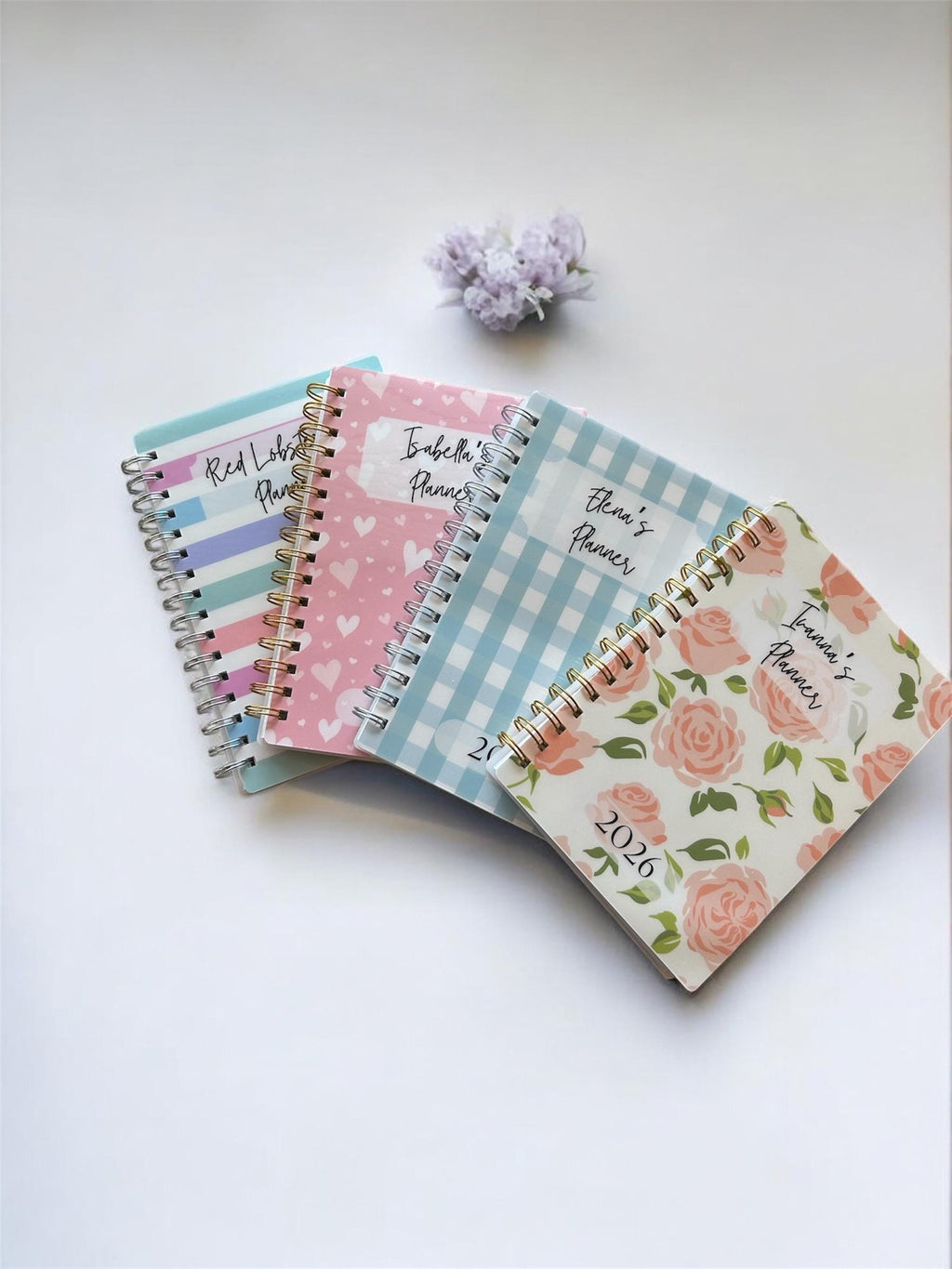 Personalized A5 Planner | 12 Month | Coil Bound | Choose Your Cover & Start Month