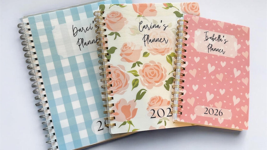 2026 Personalized Planner | 18 Month | Choose Start Month | Weekly & Monthly | Coil Bound Tabs