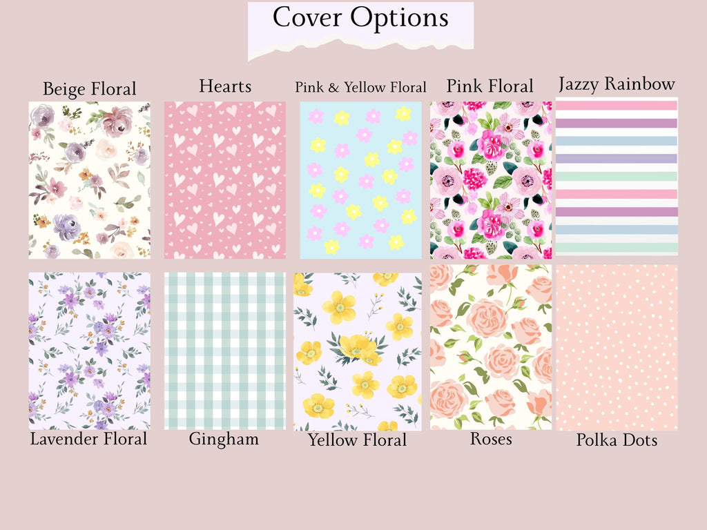 Personalized Planner 8x10 | 12 Month | Coil Bound | Choose Your Cover & Start Month