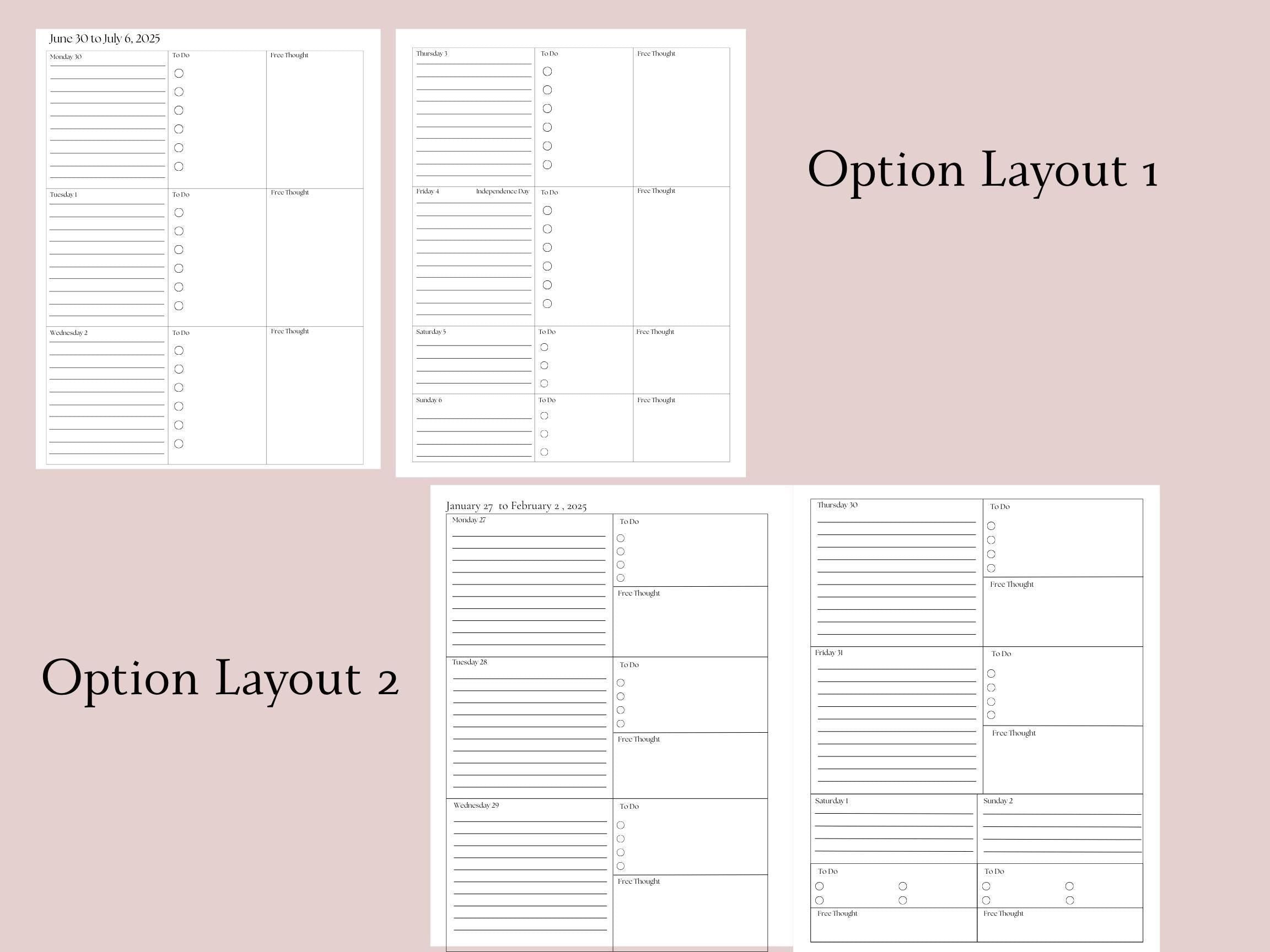 8x10 Academic Planner | 18 Month | Choose Start Month | Class Schedule & Monthly Dashboard