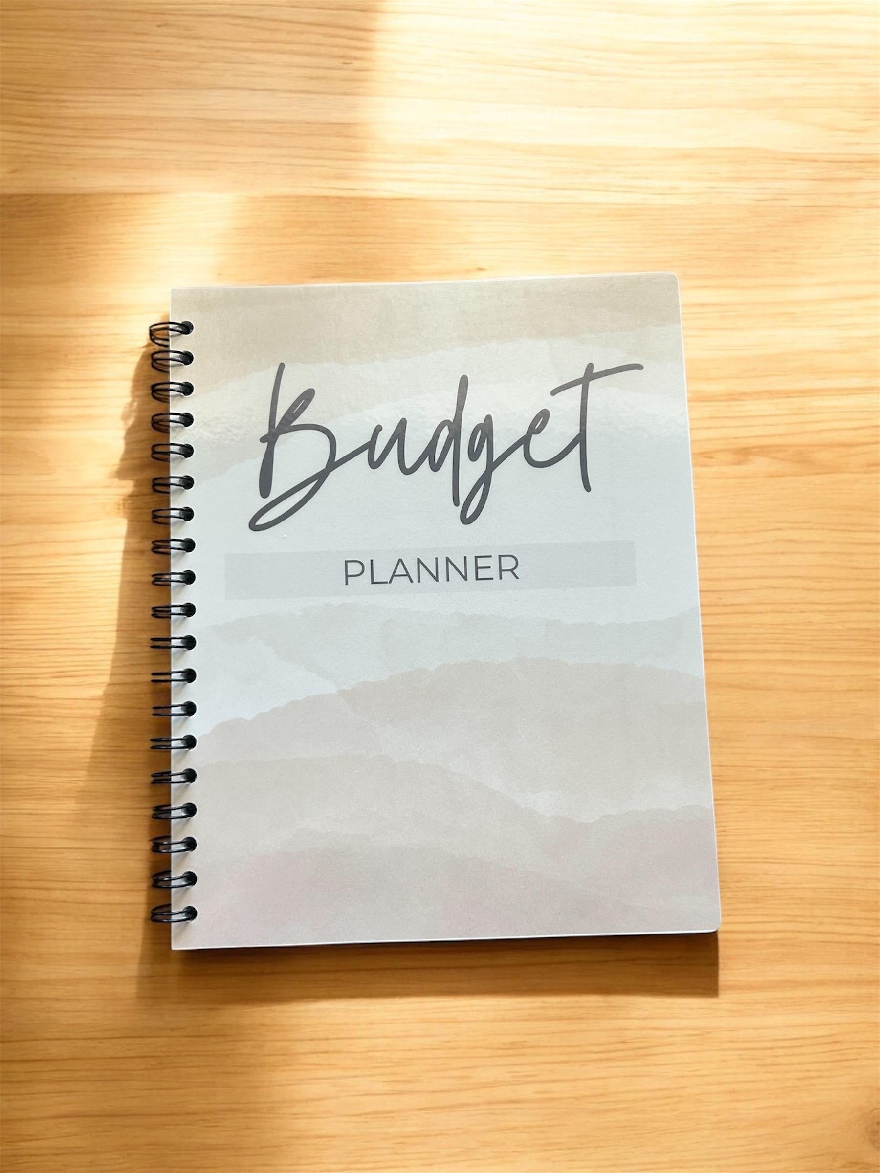 8x10 Budget Planner | Monthly Expense Tracker, Bill & Savings Organizer