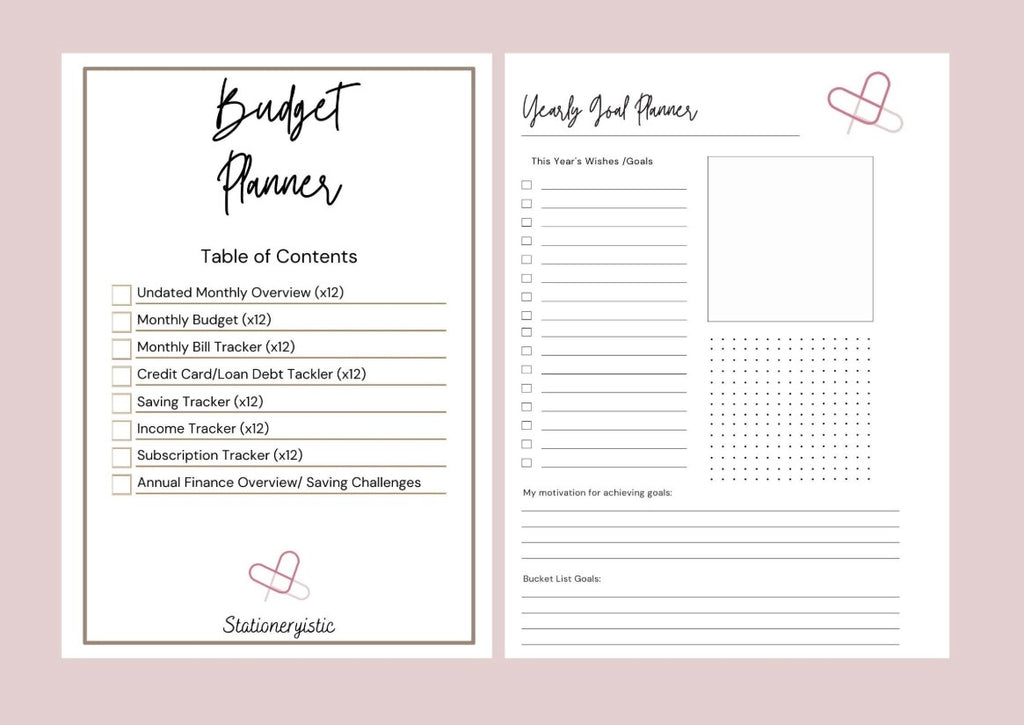 Budget Planner & Expense Tracker Journal | 8x10 Monthly Money Management, Debt Payoff & Savings Tracker