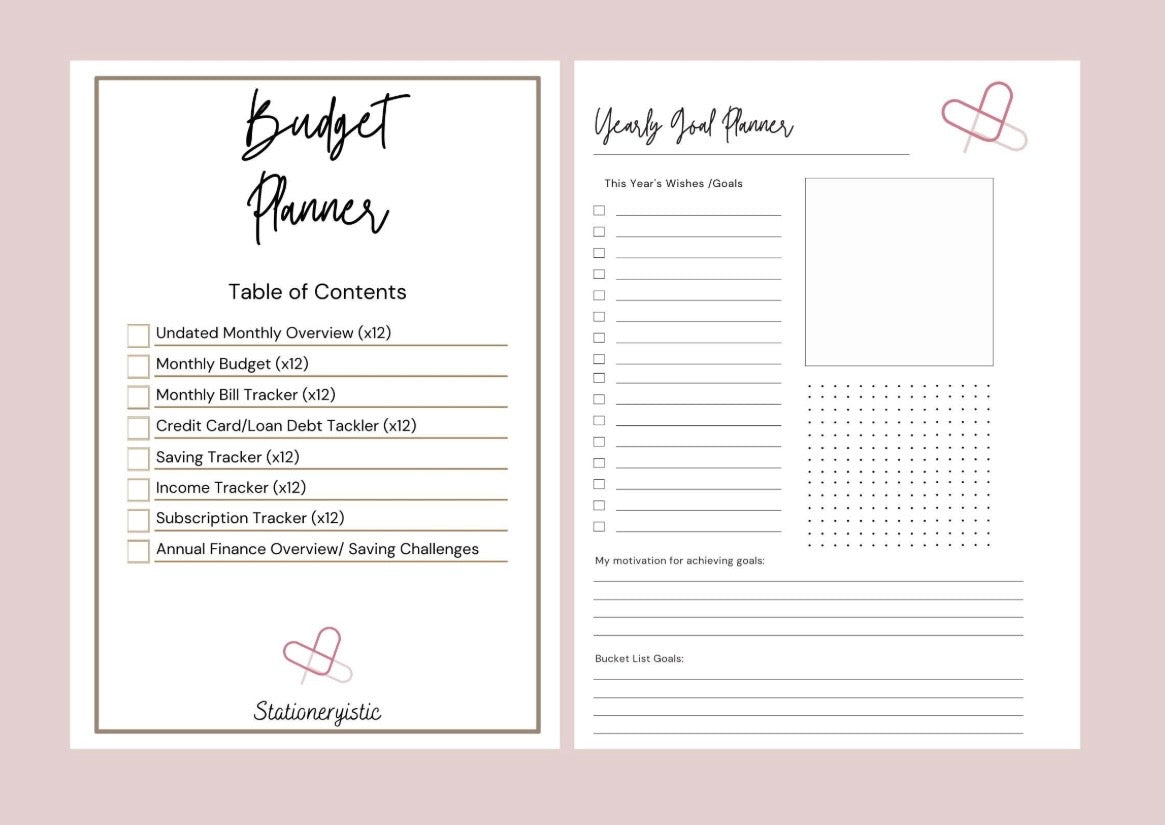 Budget Planner & Expense Tracker Journal | 8x10 Monthly Money Management, Debt Payoff & Savings Tracker