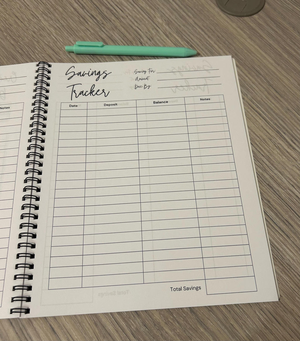 Budget Planner & Expense Tracker | 8x10 Money Management Journal | Debt Payoff & Savings Tracker