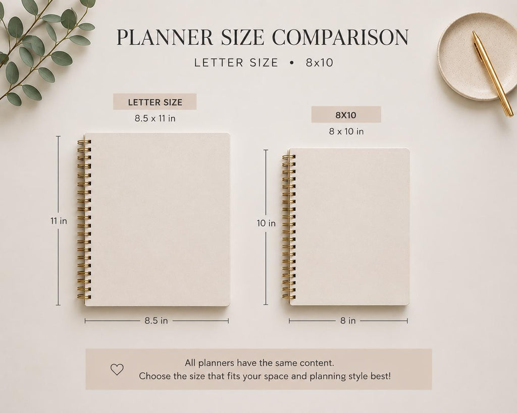 18 Month Academic Planner | Personalized College Student Schedule (Choose Start Month)