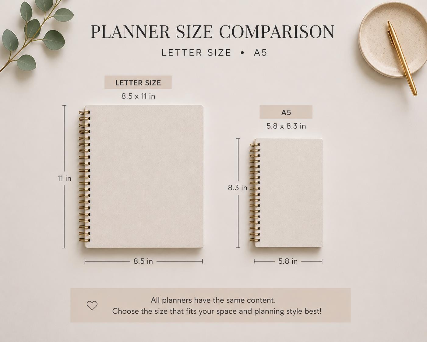 2026-2027 A5 Planner | Weekly Monthly Coil Bound Planner, Choose Cover, Tabs